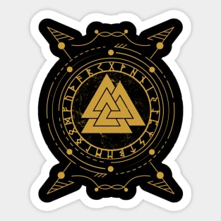 Valknut | Norse Pagan Symbol Sticker